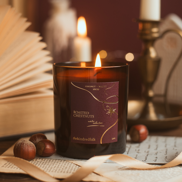 roasted chestnuts candle